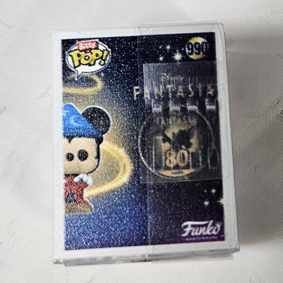 Bitty Pop Sorcerer Mickey #990 Vinyl Figures Disney Funko - Picture 3 of 7